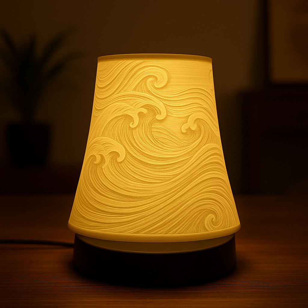 Curved MemoGlow - Abstract Design